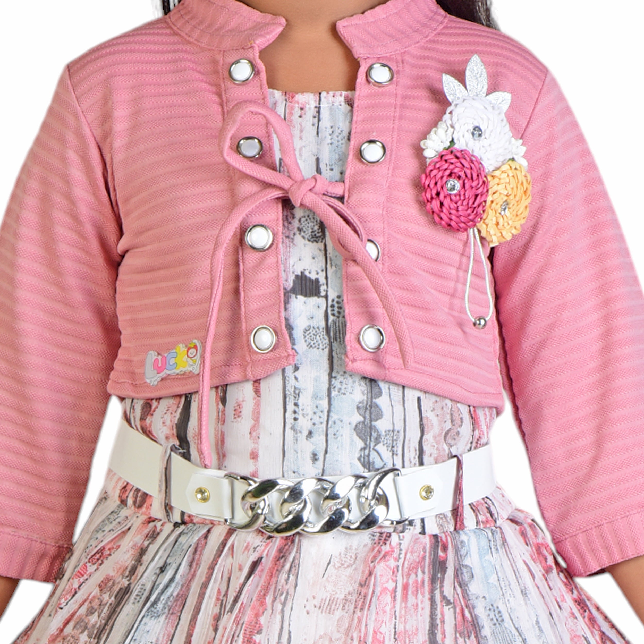 Trendy Girls' Frock