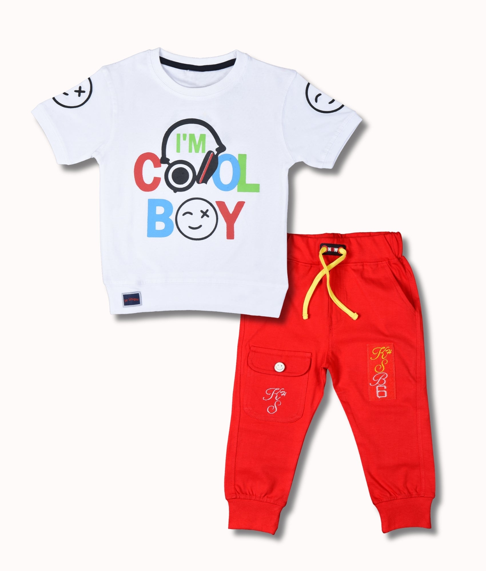 Boys T-shirts & Joggers Set