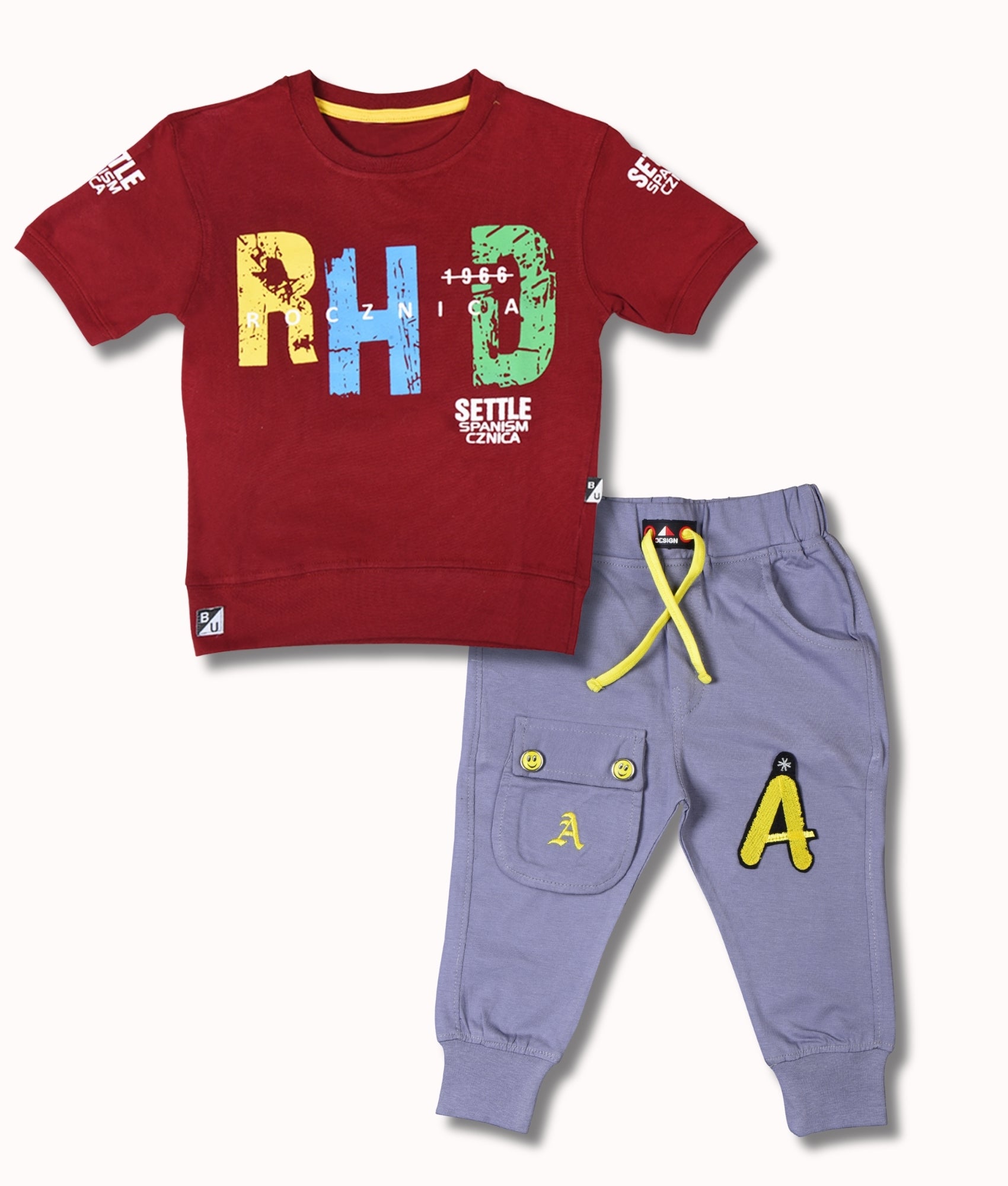 Boys T-shirts & Joggers Set