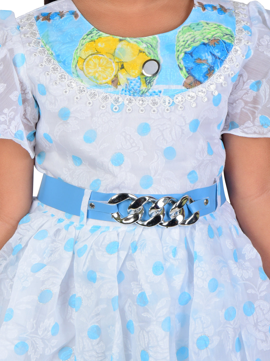 Kids Girls Polka Dot Frock