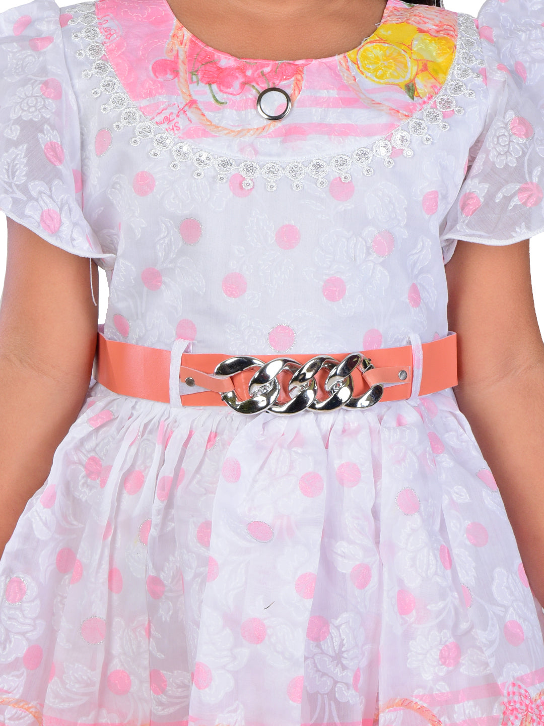 Kids Girls Polka Dot Frock
