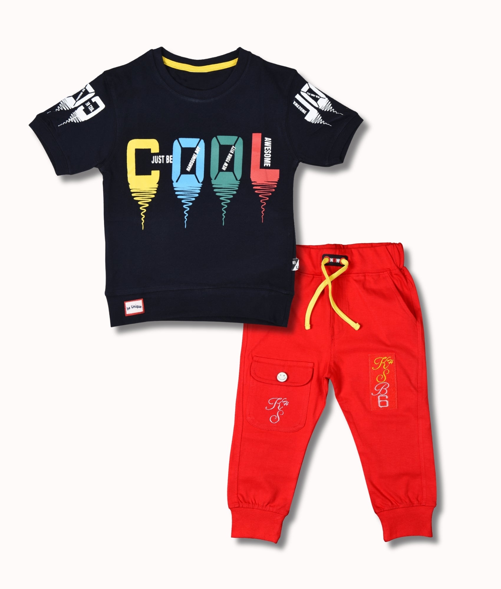 Boys T-shirts & Joggers Set