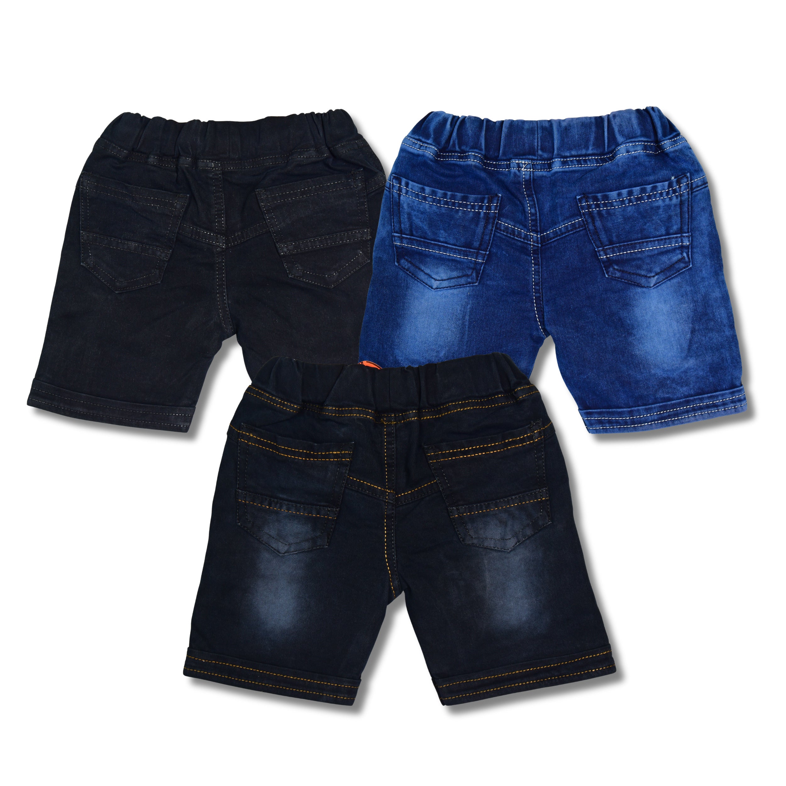 Boys Premium Denim Shorts Combo