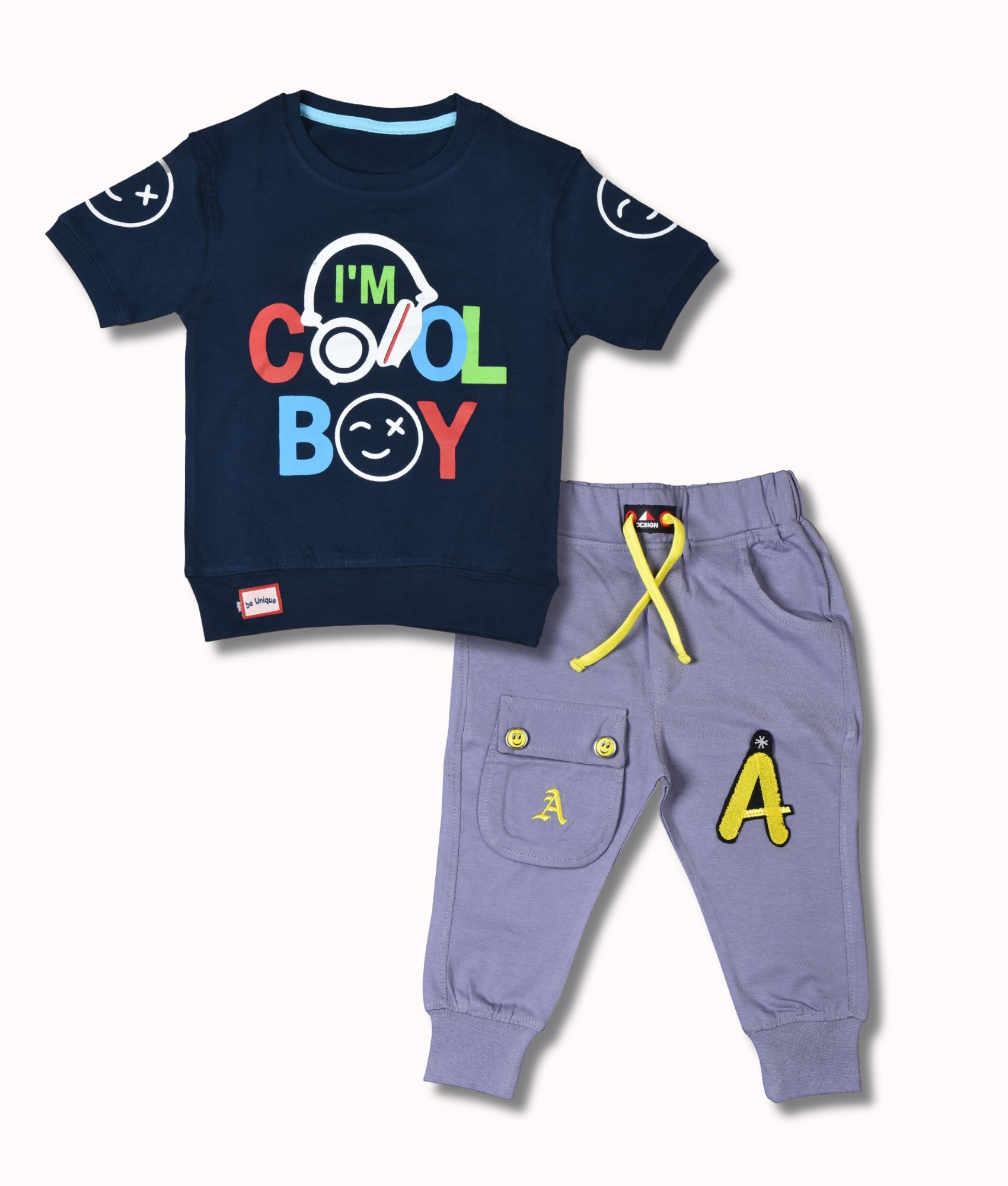 Boys T-shirts & Joggers Set