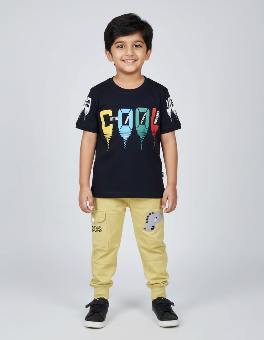 Boys T-shirts & Joggers Set