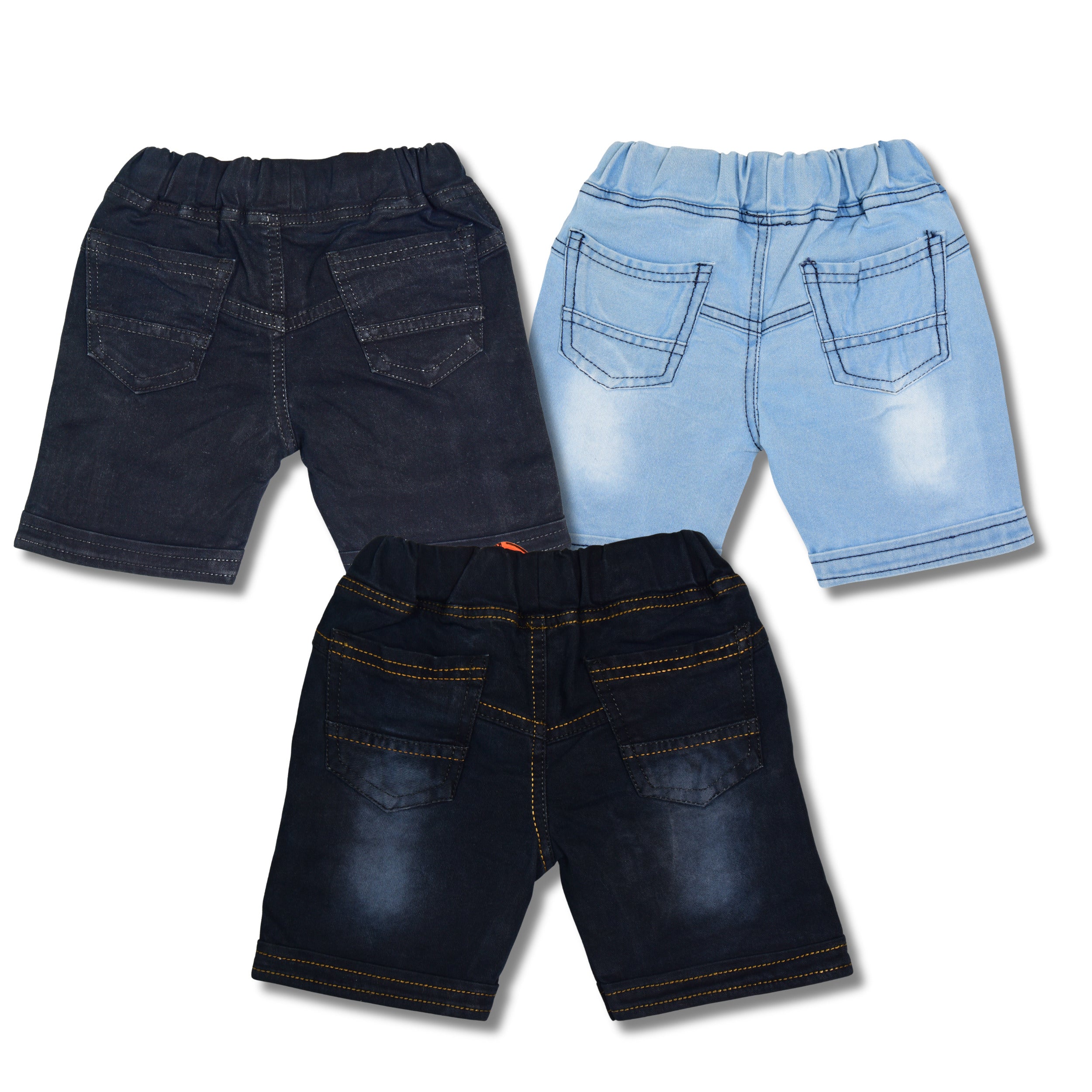 Boys Premium Denim Shorts Combo