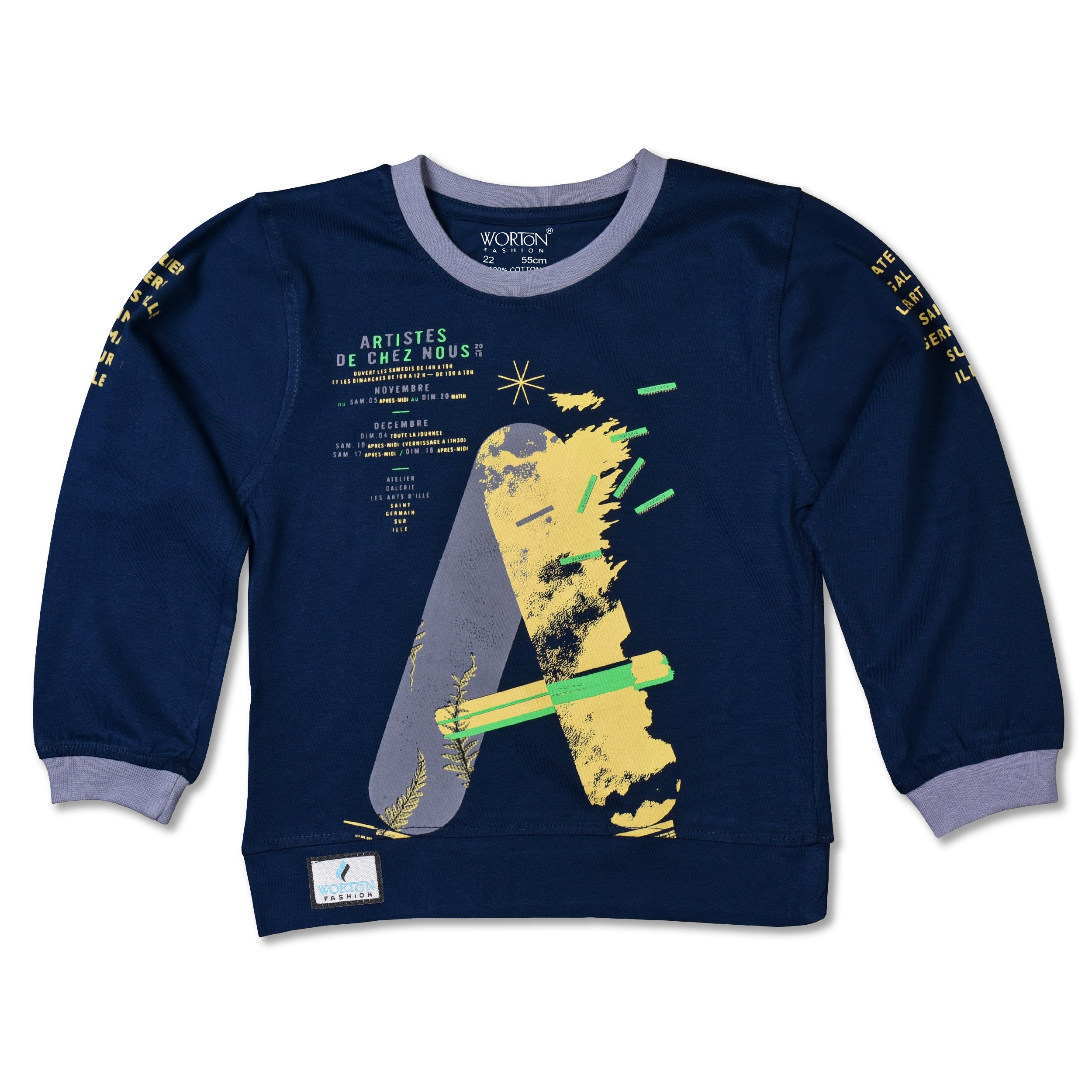 Boys Full Sleeves Tshirt