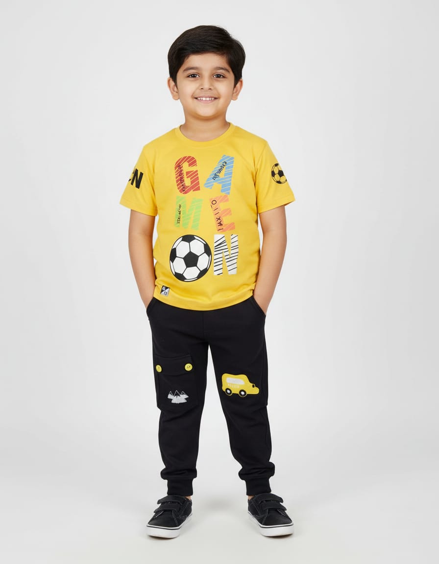 Boys T-shirts & Joggers Set