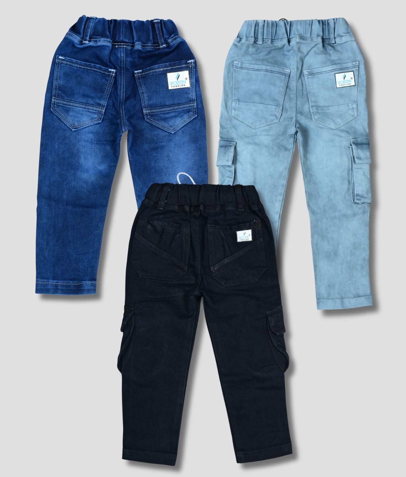 Kids Full Denim Jeans Combo